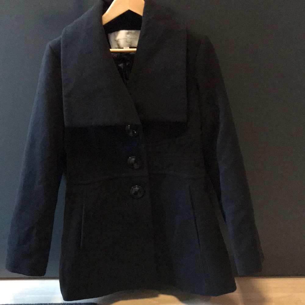 Black Pea Coat